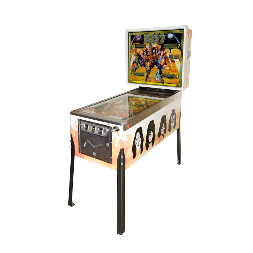 Vintage Bally "Kiss" Pinball Machine