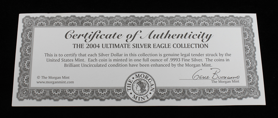 2004 Ultimate Silver Eagle Collection