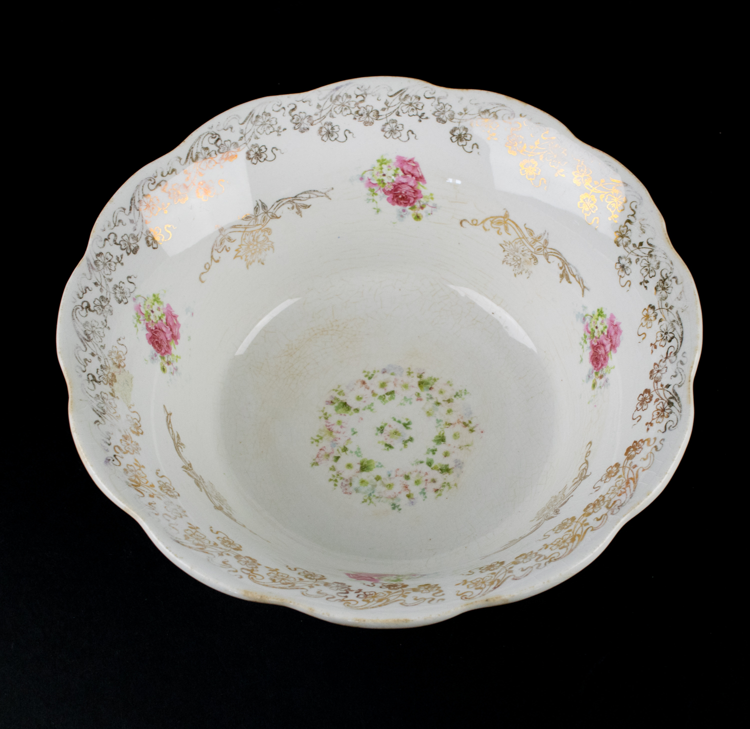 Pair of Homer Laughin "The Angelus" Serving Bowls