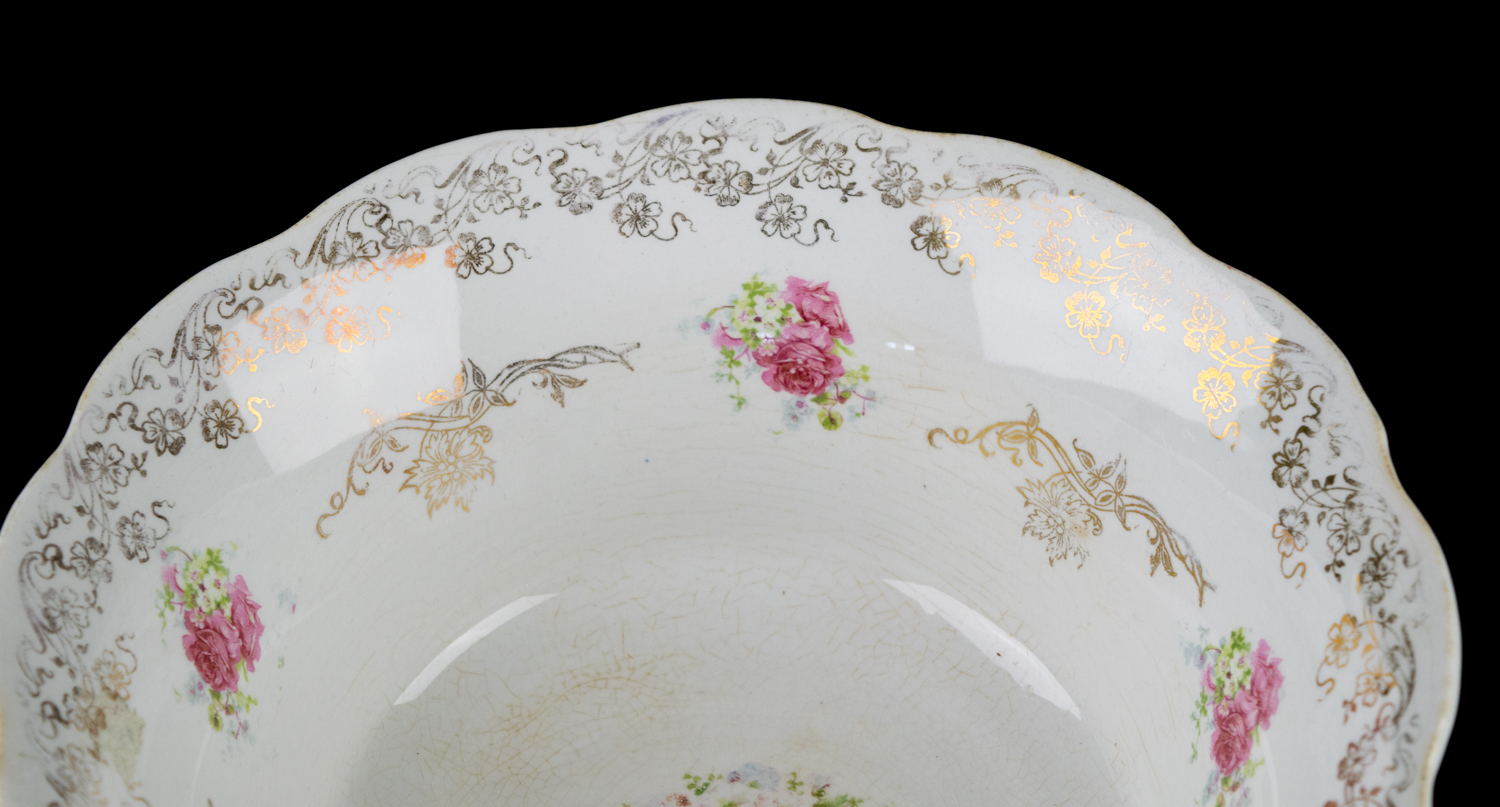 Pair of Homer Laughin "The Angelus" Serving Bowls