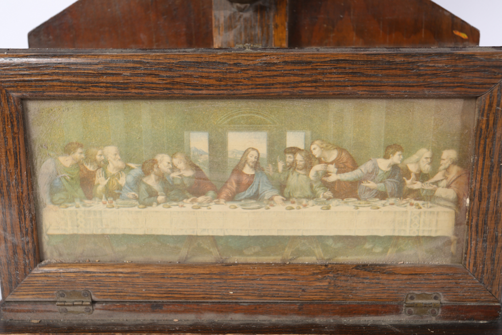 Vintage Roman Catholic Last Rites Box