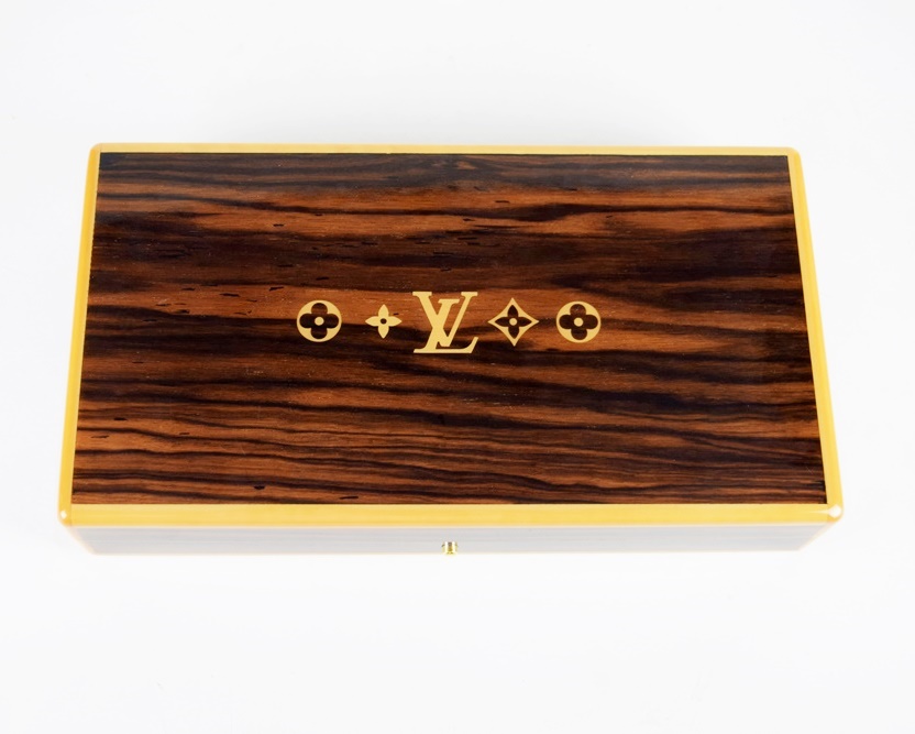 Louis Vuitton Mahogany Travel Cigar Humidor