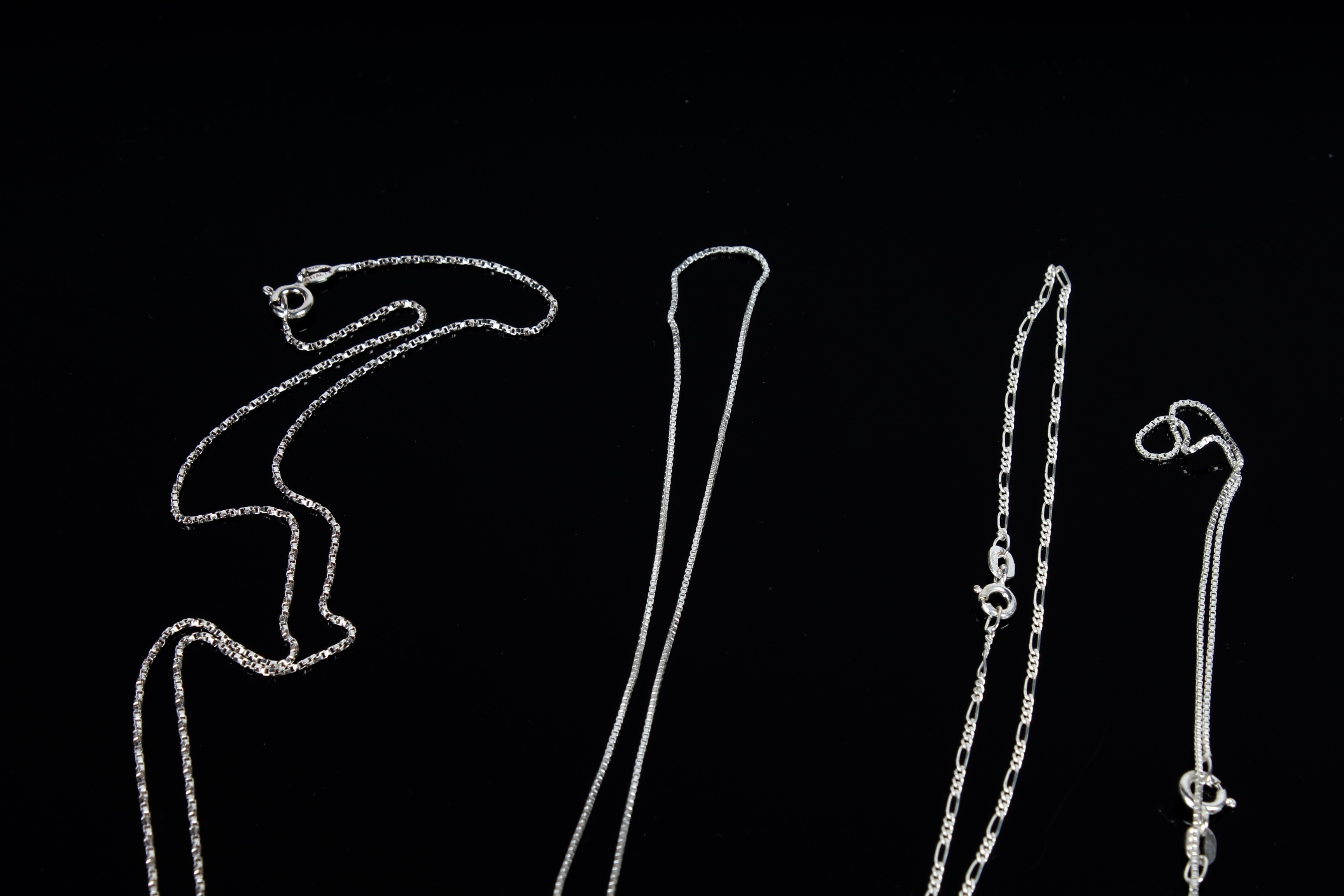 Collection of Sterling Silver and Semi-Precious Gemstone Necklaces