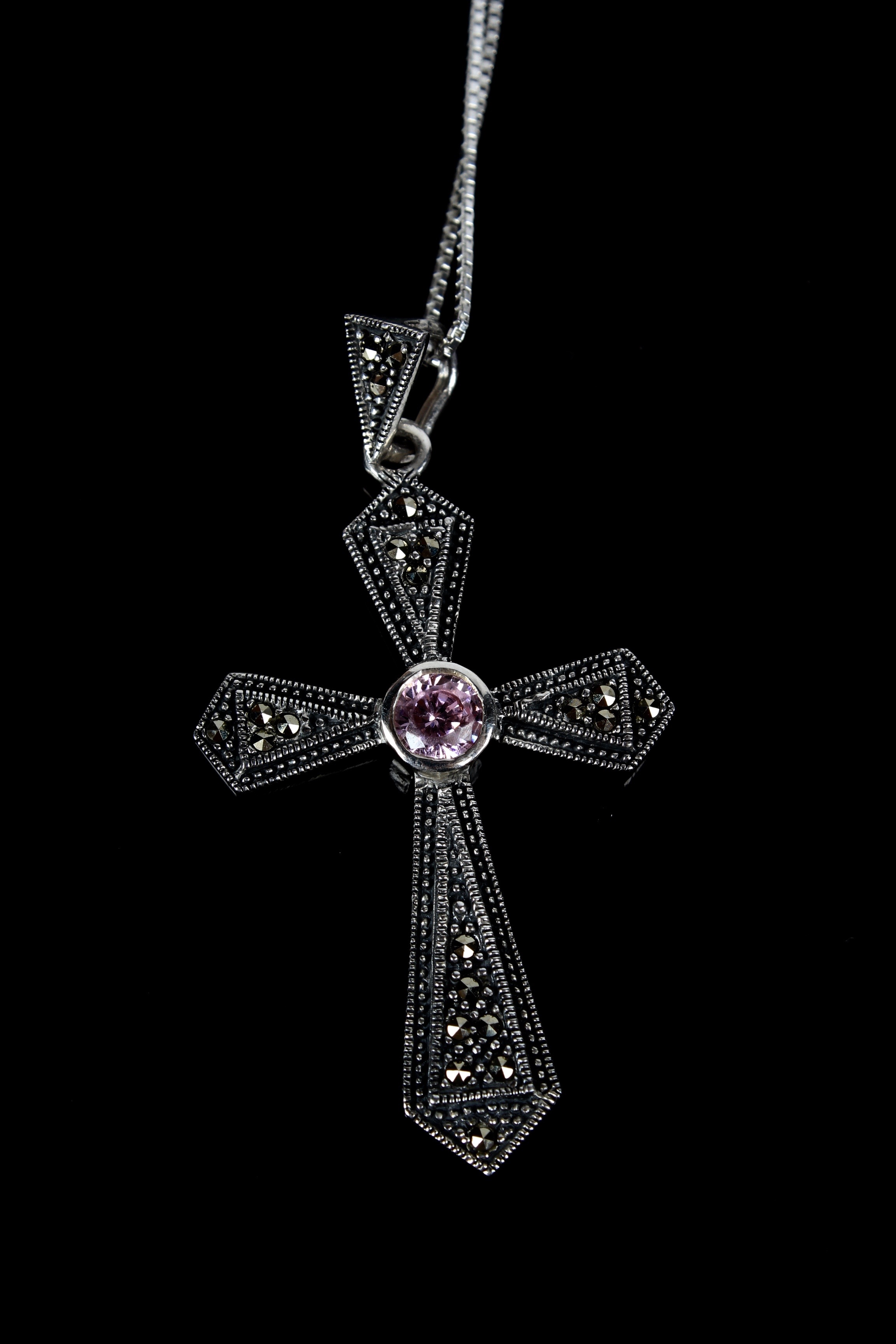 Collection of Sterling Silver and Semi-Precious Gemstone Necklaces