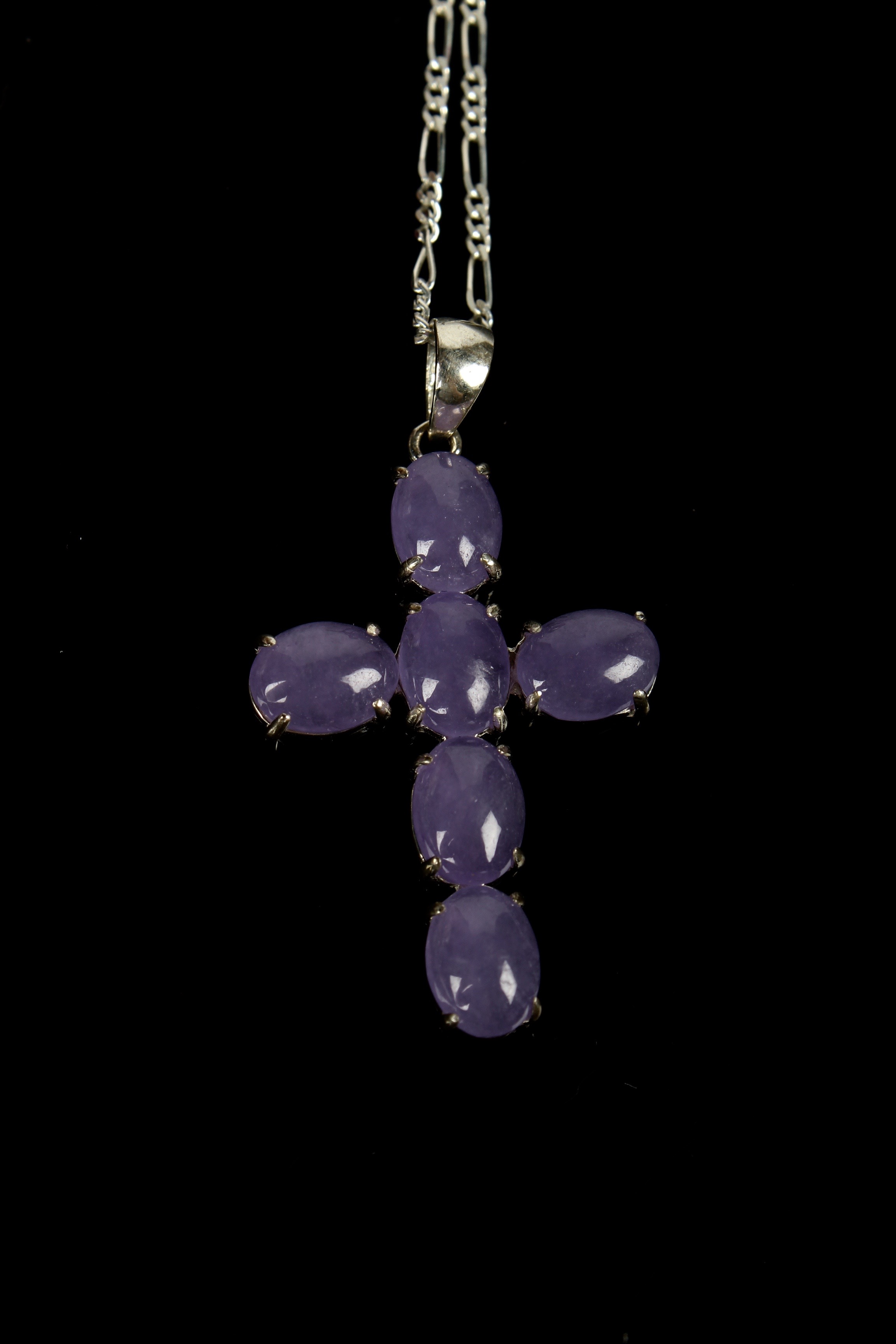 Collection of Sterling Silver and Semi-Precious Gemstone Necklaces