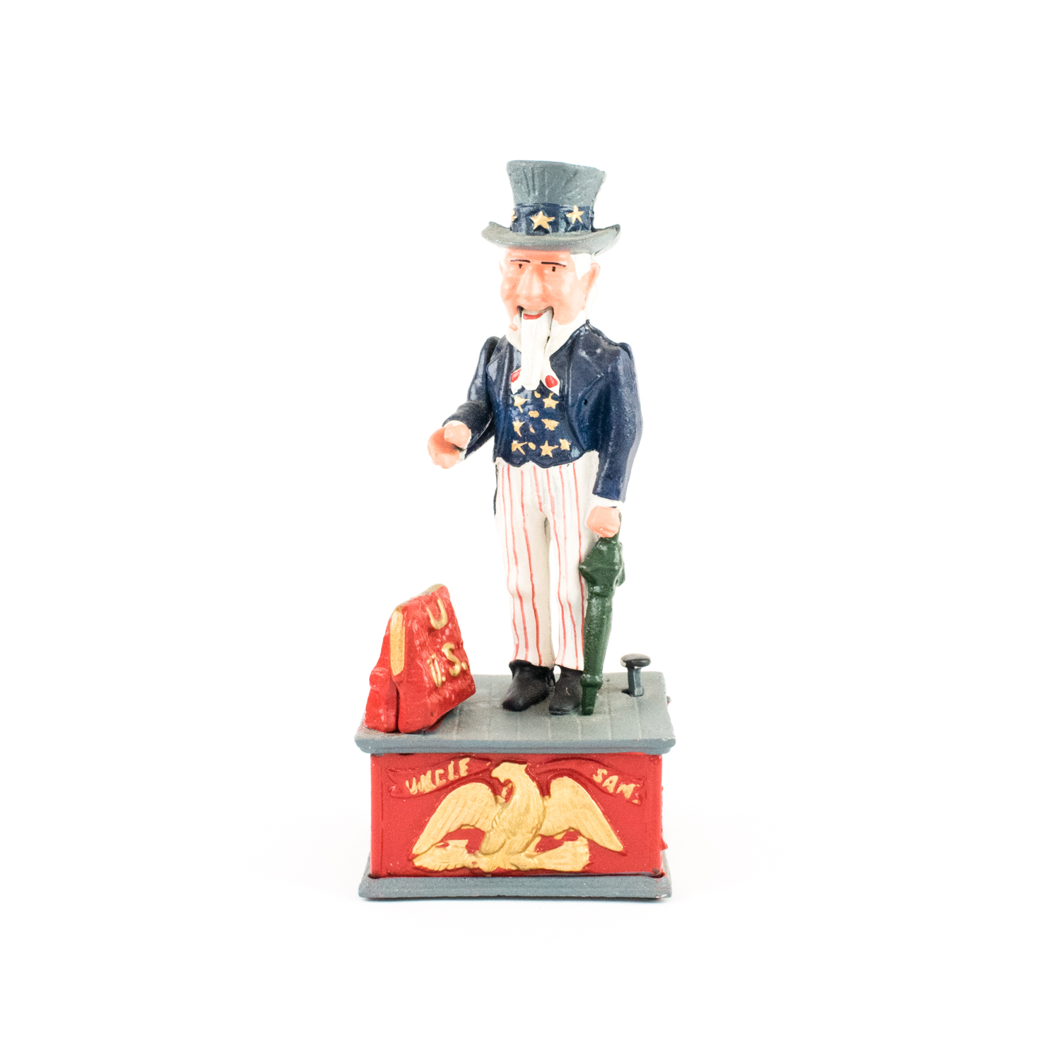 Replica Uncle Sam Cast Iron Bank