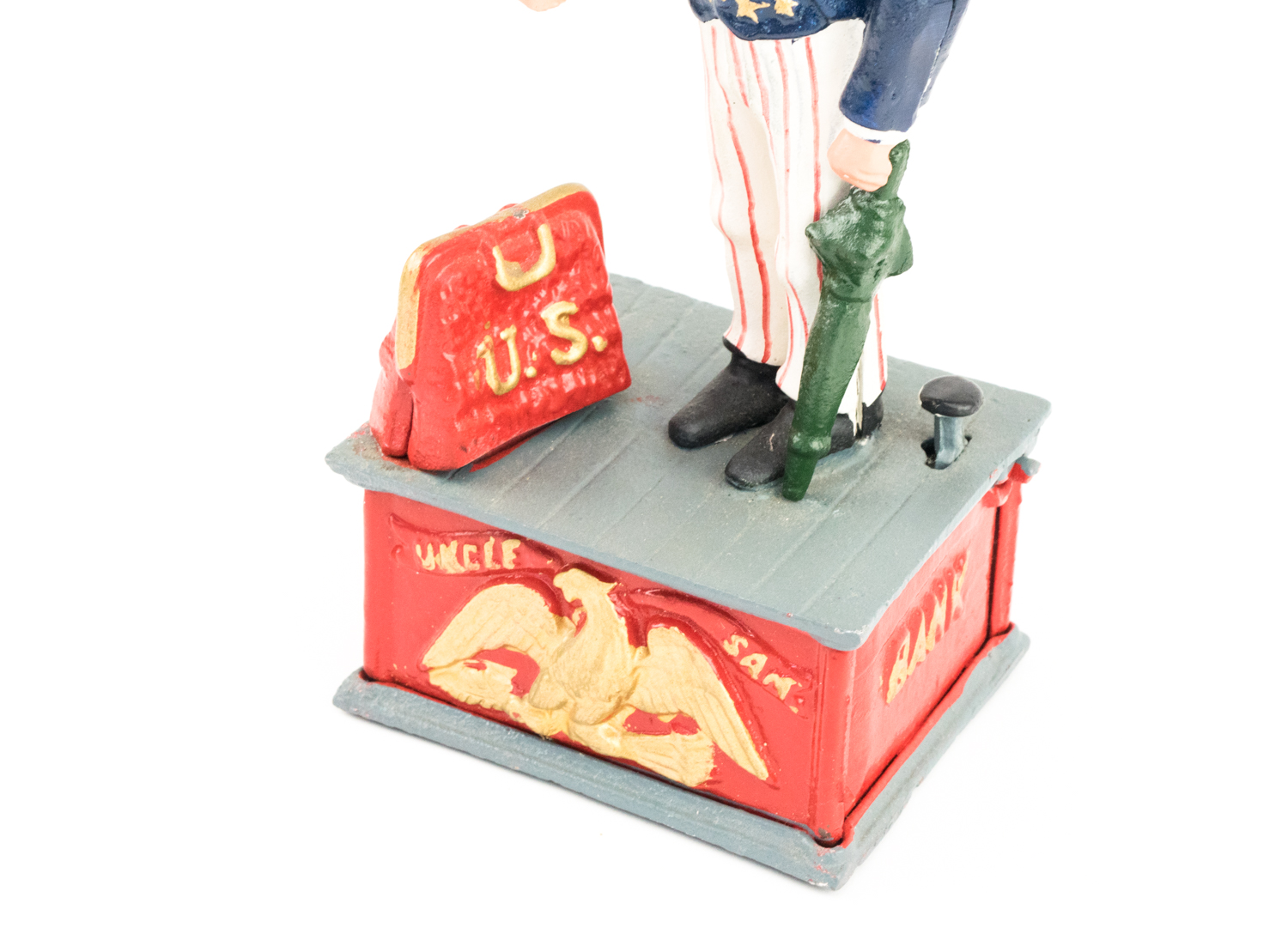 Replica Uncle Sam Cast Iron Bank