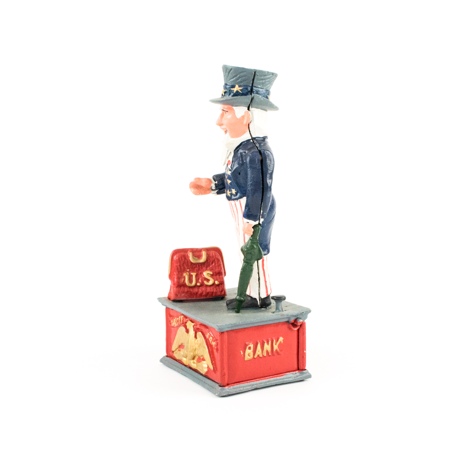 Replica Uncle Sam Cast Iron Bank