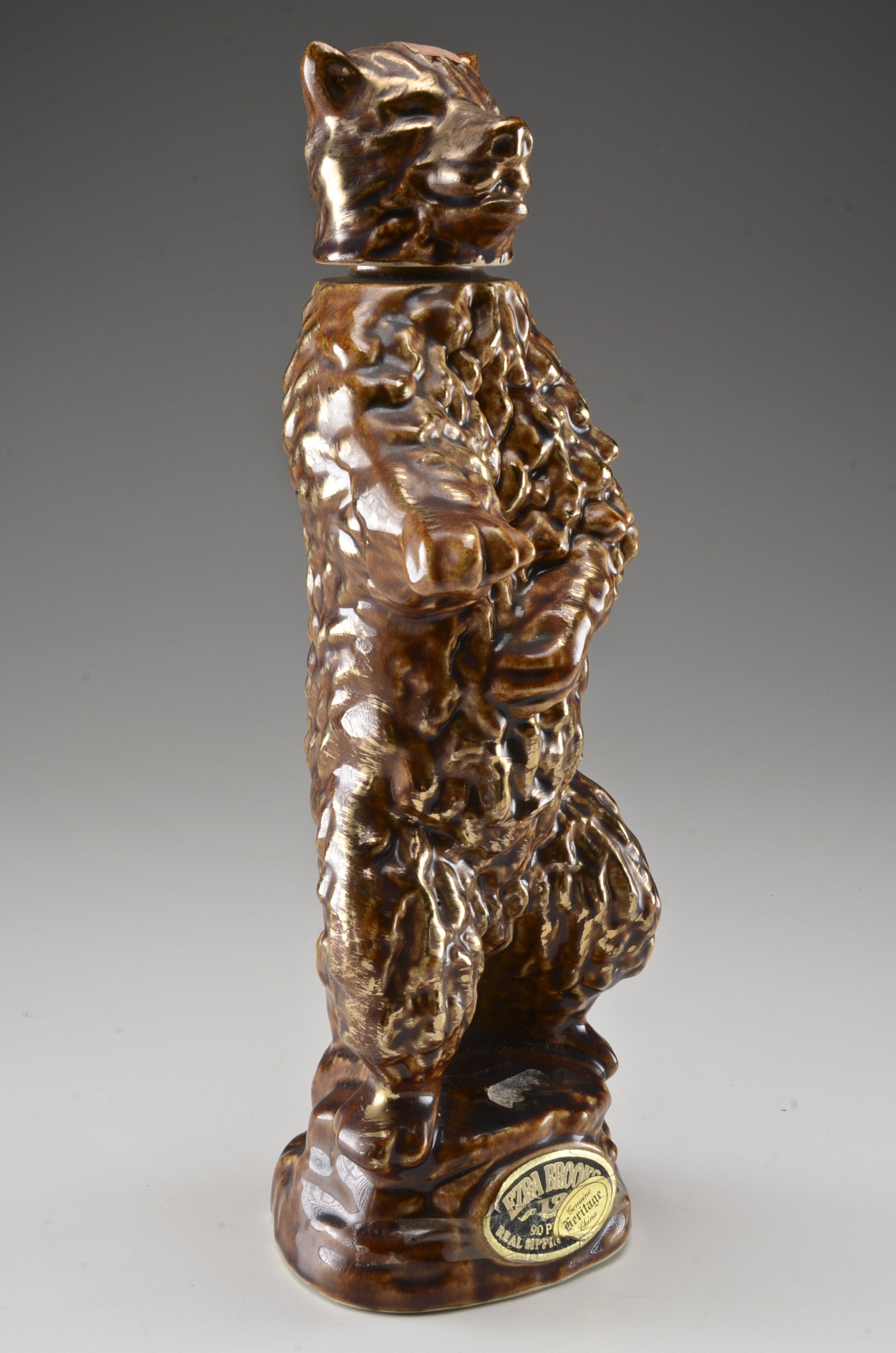 Pair of Vintage Ceramic Liquor Decanters