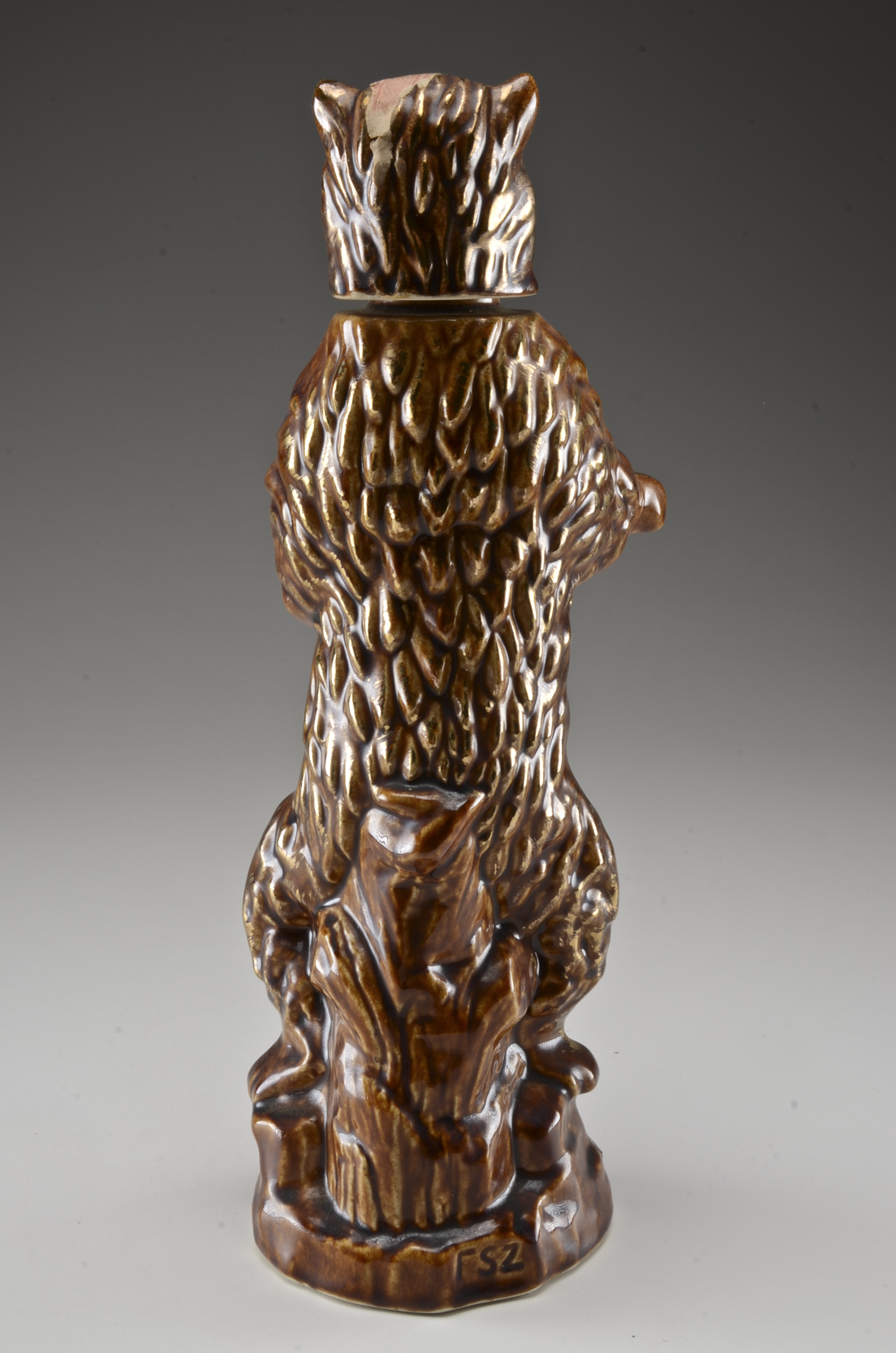 Pair of Vintage Ceramic Liquor Decanters