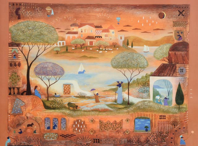 John Freda Print "Pastoral Dance"