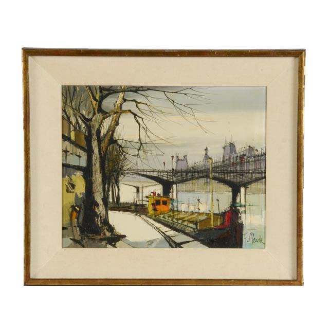 F. Claude Oil on Canvas