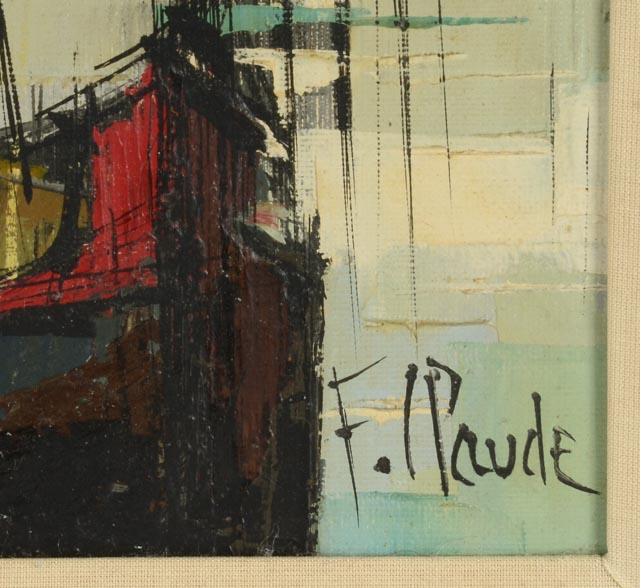 F. Claude Oil on Canvas