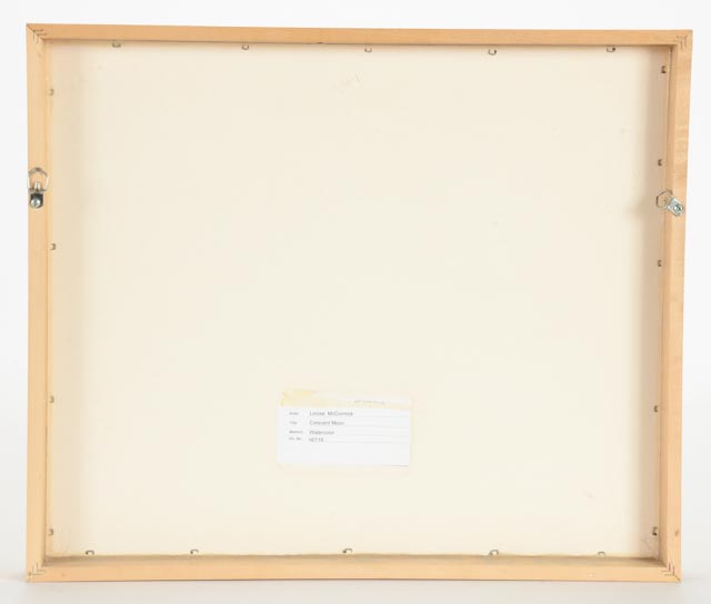 Louise McCormick Watercolor "Crescent Moon"