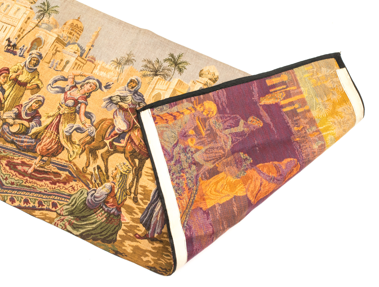 Tapestry Depicting Market Day