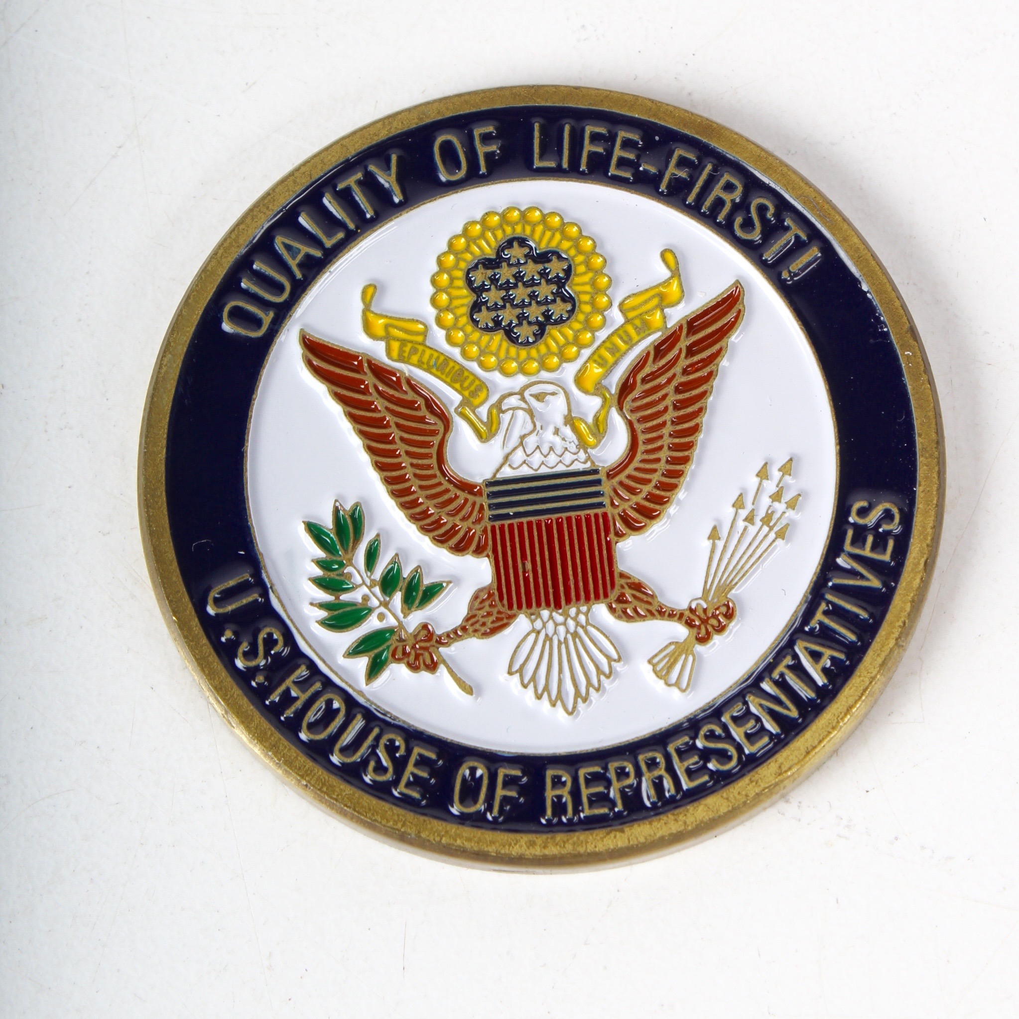 David Hobson House Appropriations Committee  Challenge Coin