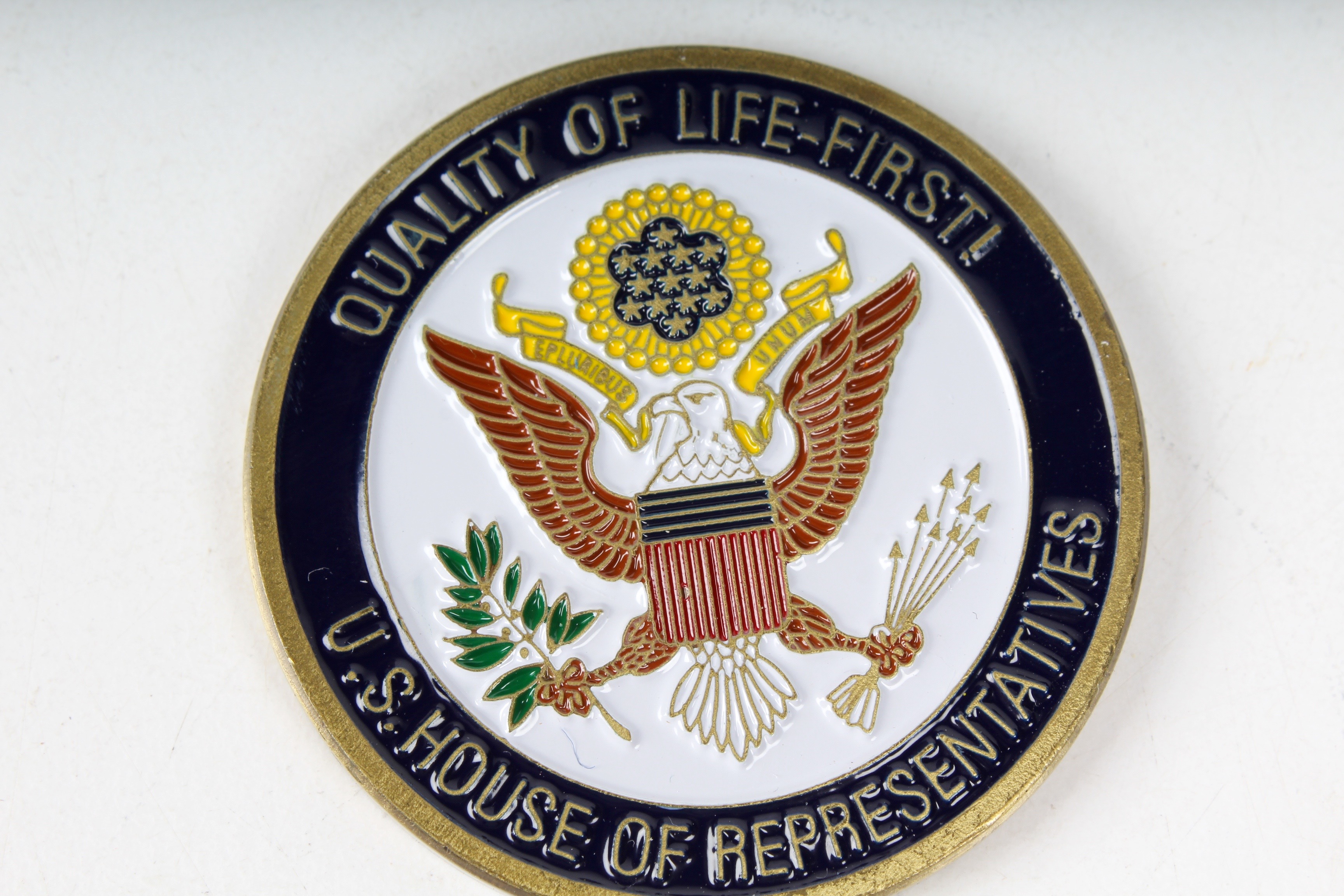 David Hobson House Appropriations Committee  Challenge Coin