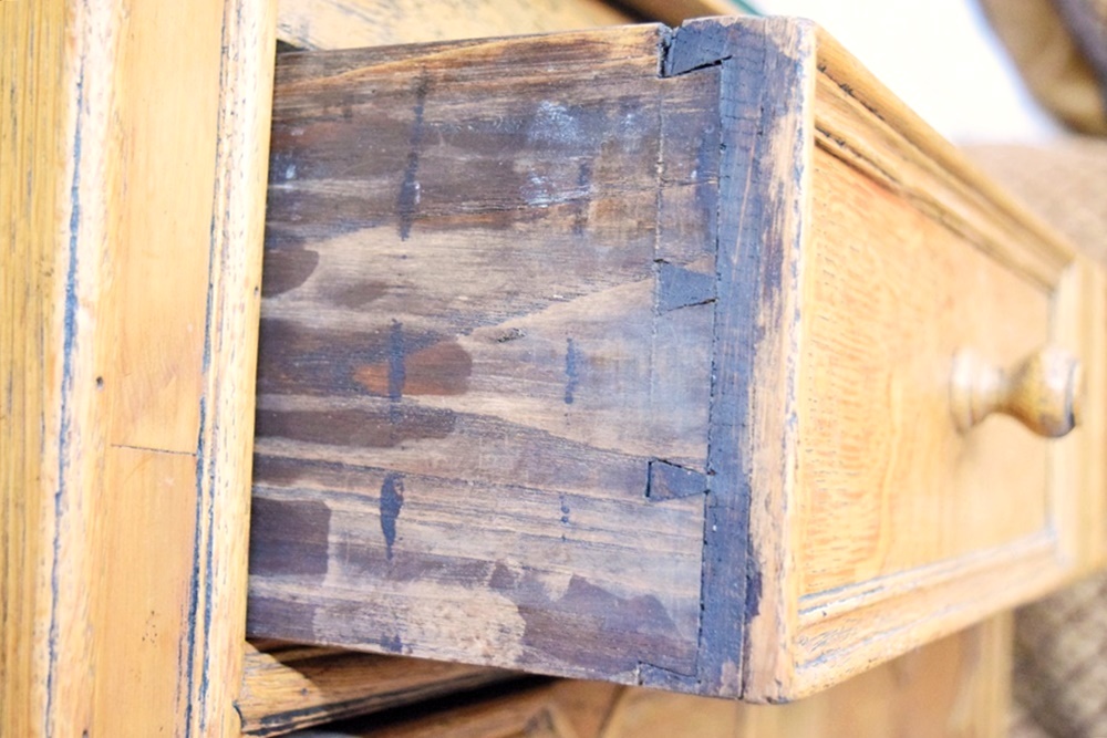 Charles II Antique Oak Chest of Drawers