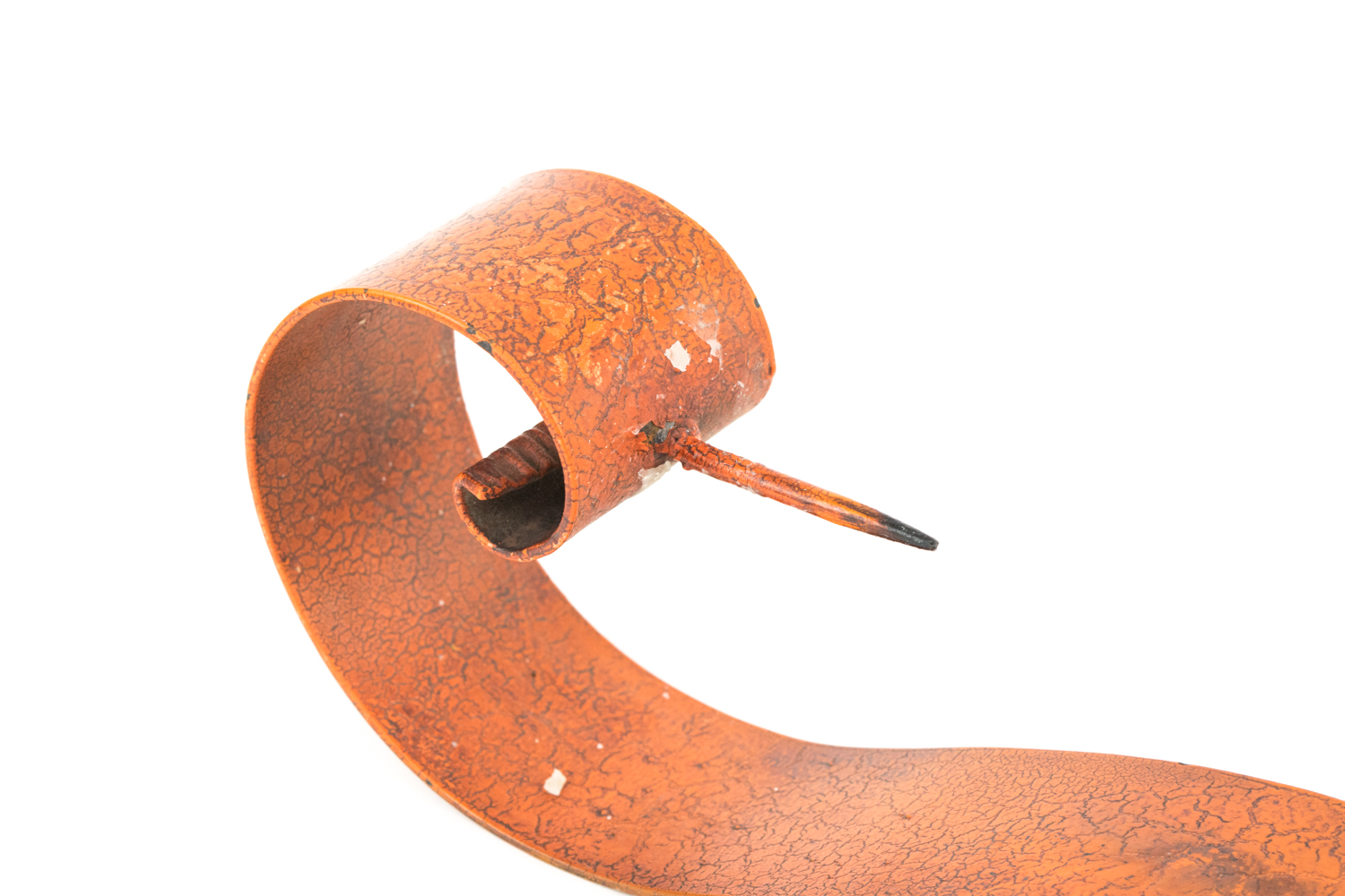 Pair of Orange Contemporary Wall Sconces