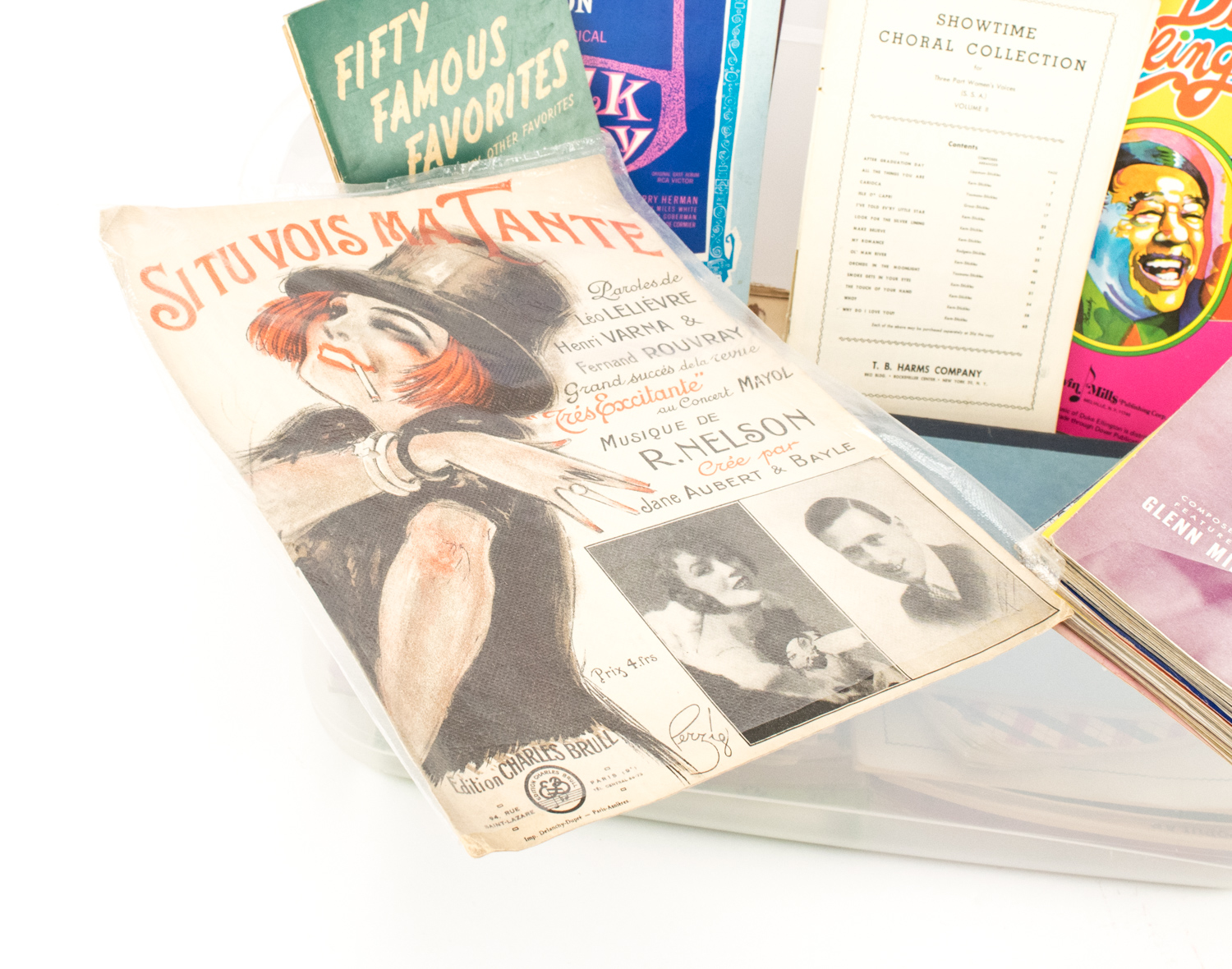 Collection of 1940's and 1950's Sheet Music