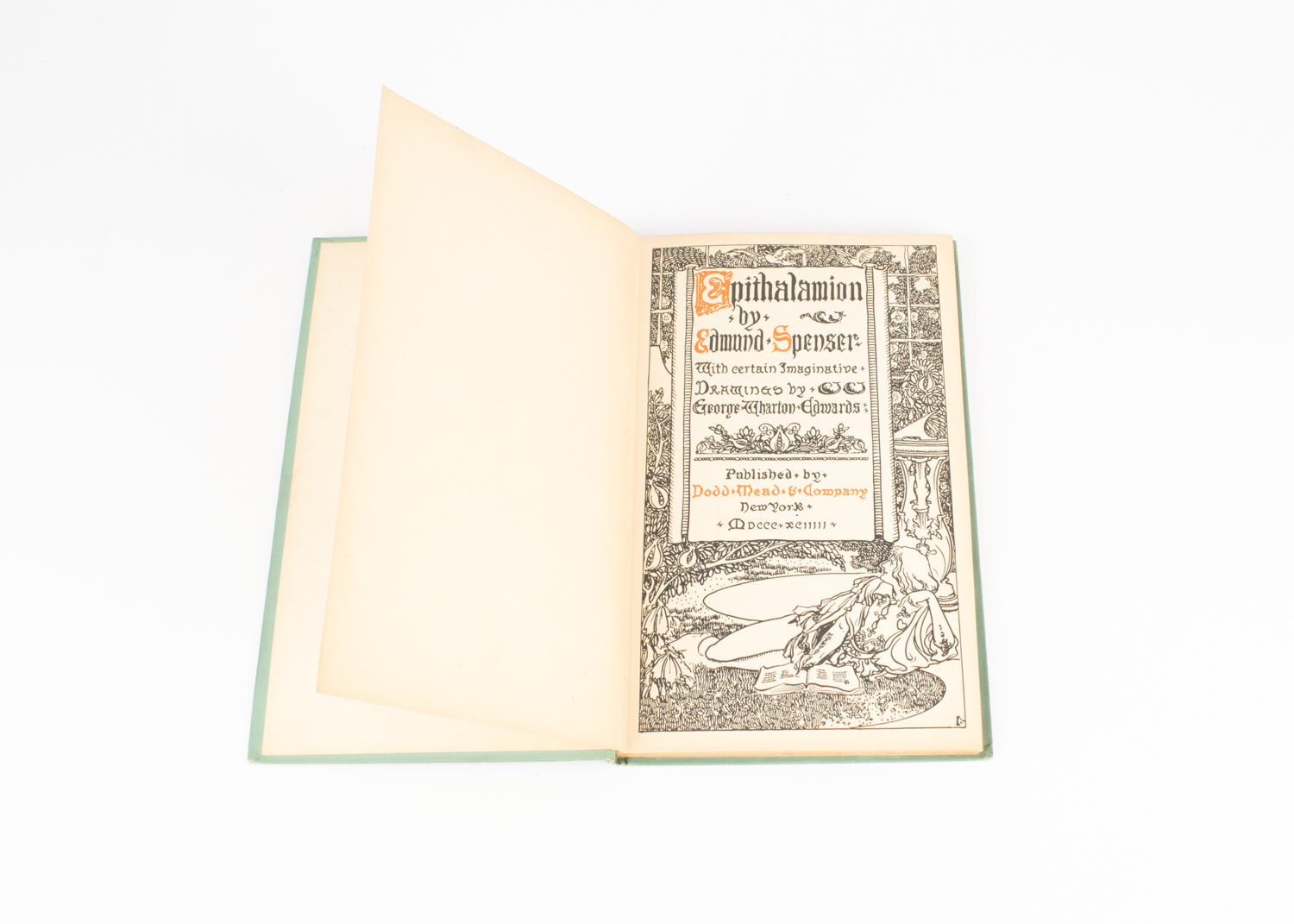 Antique Limited Edition "Epithalamion" By Spenser