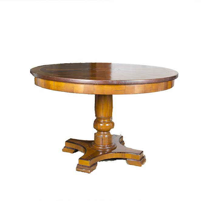 Bausman Country French Style Center Table