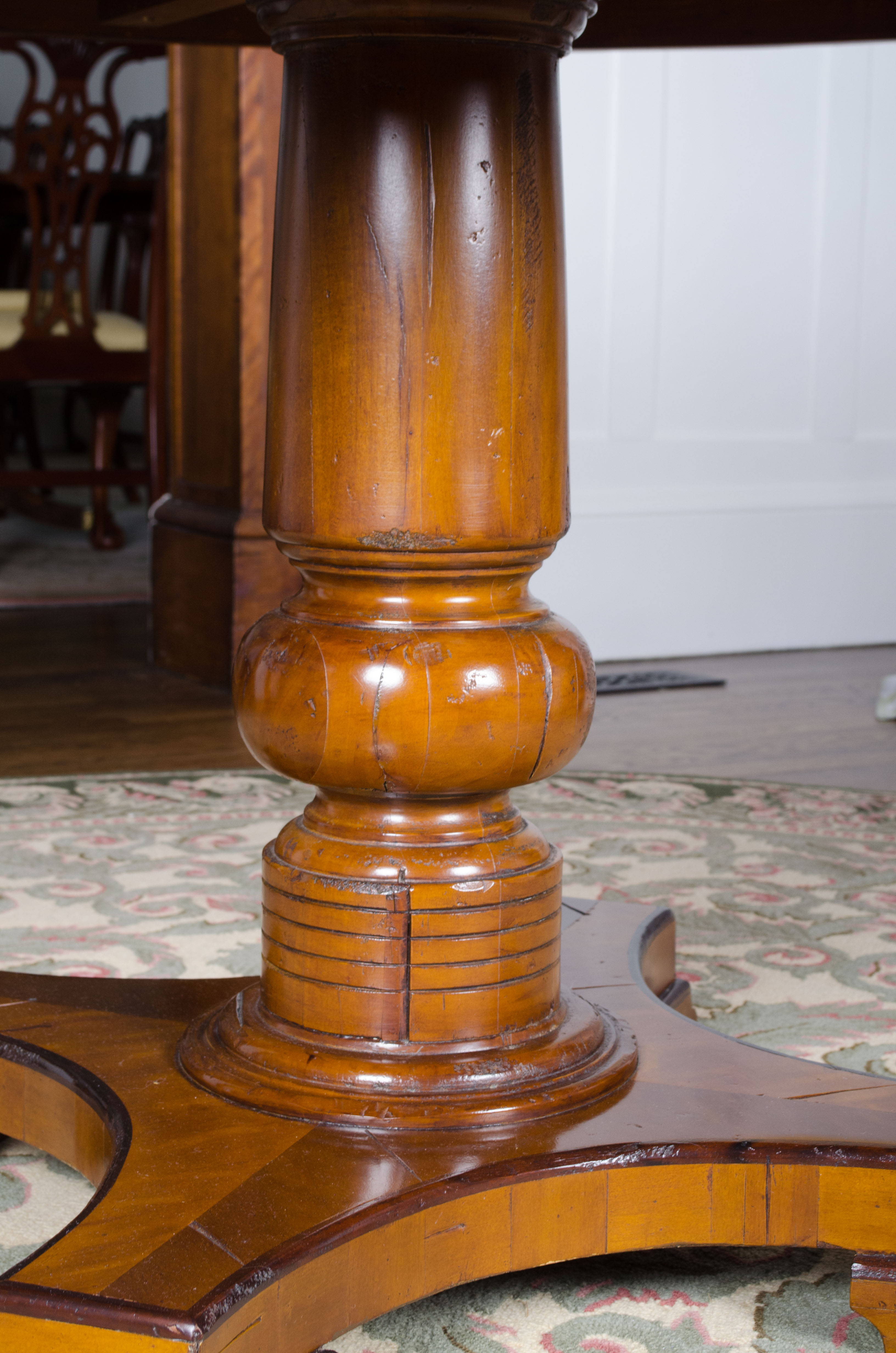 Bausman Country French Style Center Table