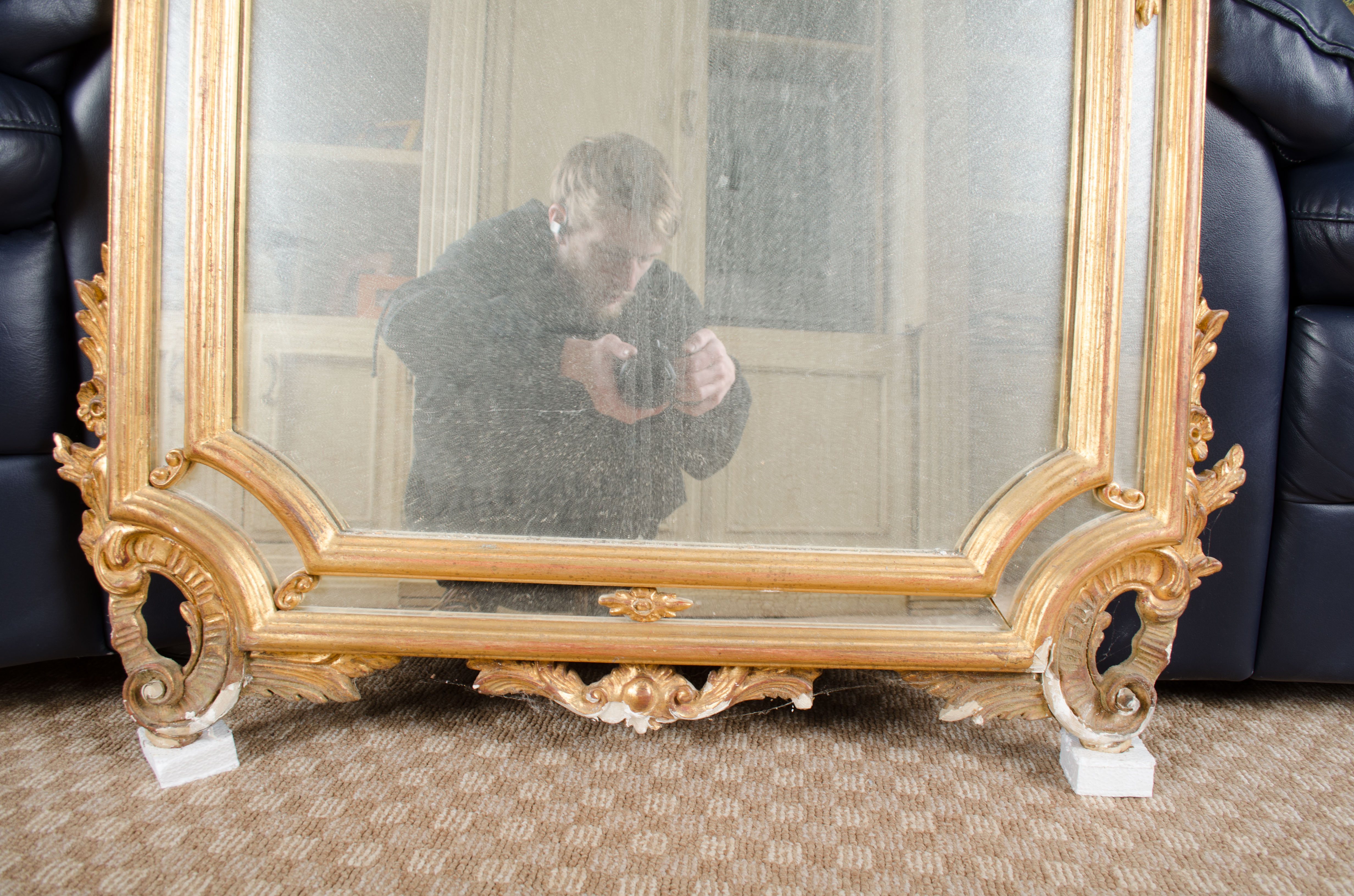 Vintage La Barge Baroque Mirror