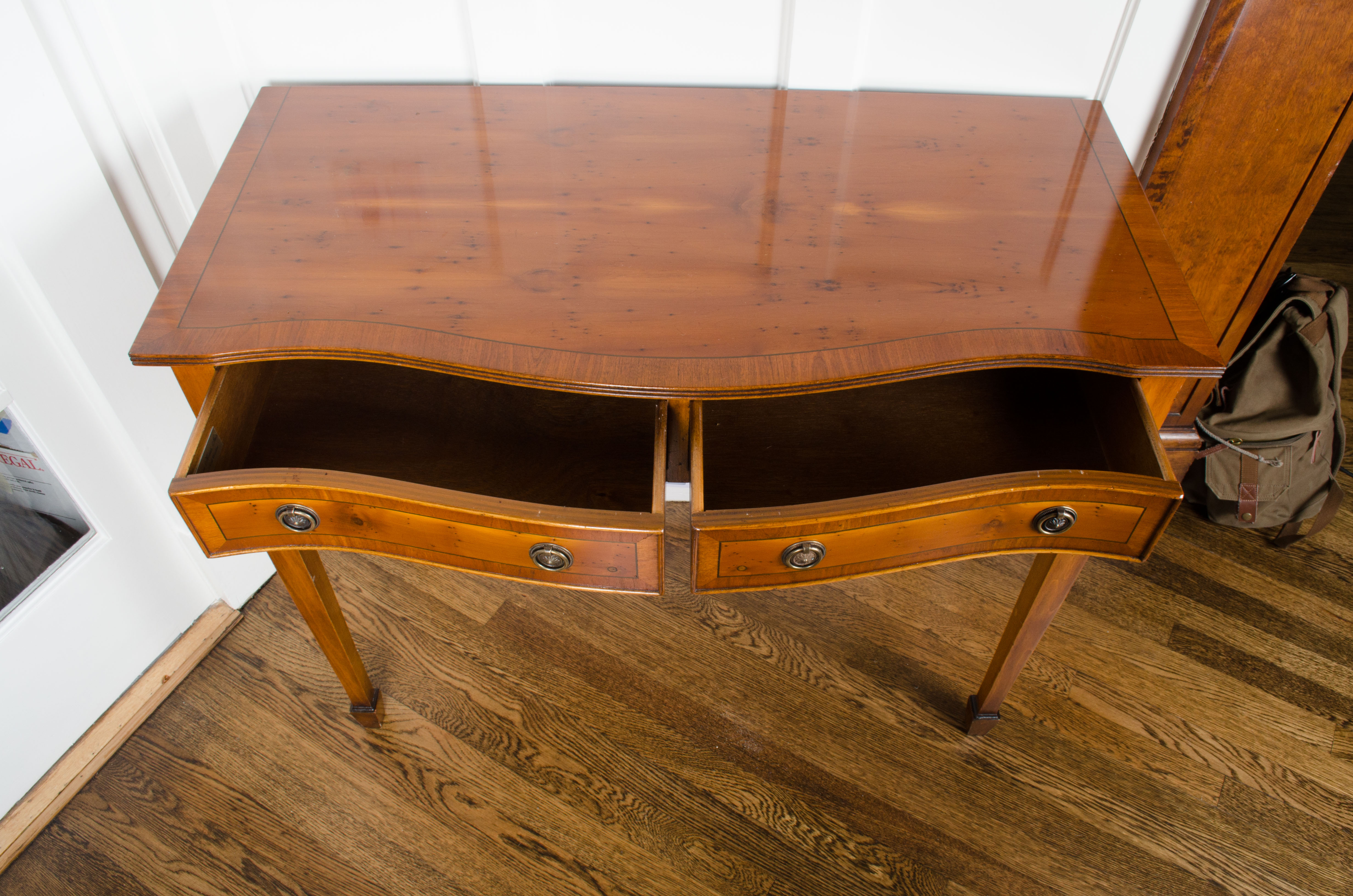 Heirloom House Hepplewhite Style Console