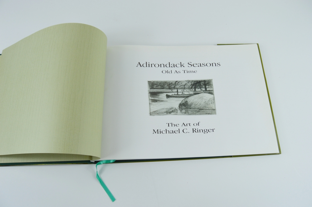 1st Edition of "Adirondack Seasons" Art of Michael C. Ringer