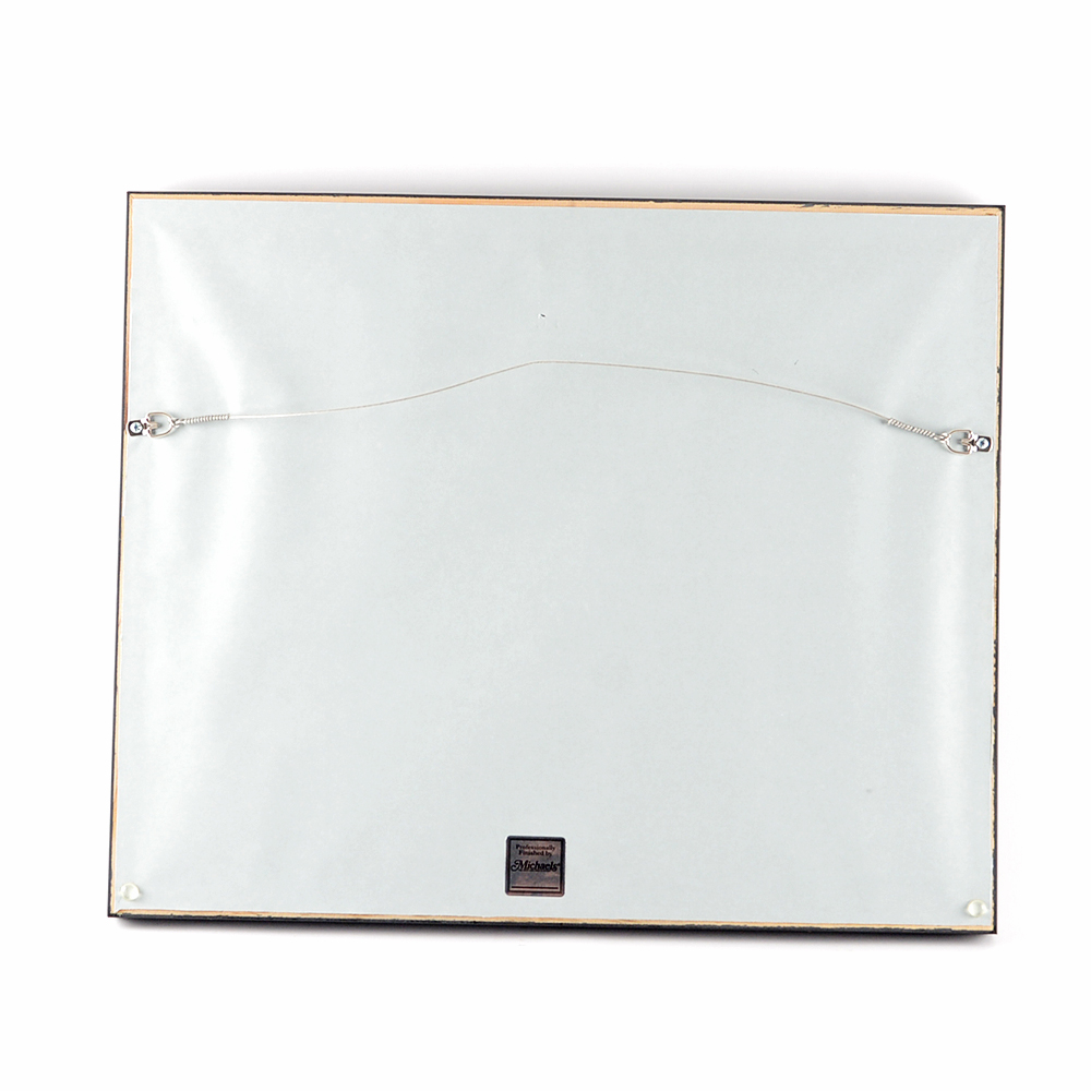 Jeremy Brett and David Burke Framed Autographs