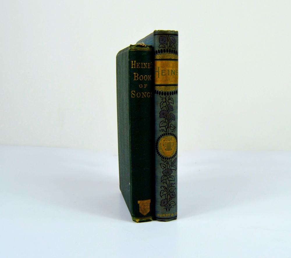 Antique Poetry Books By Heinrich Heine