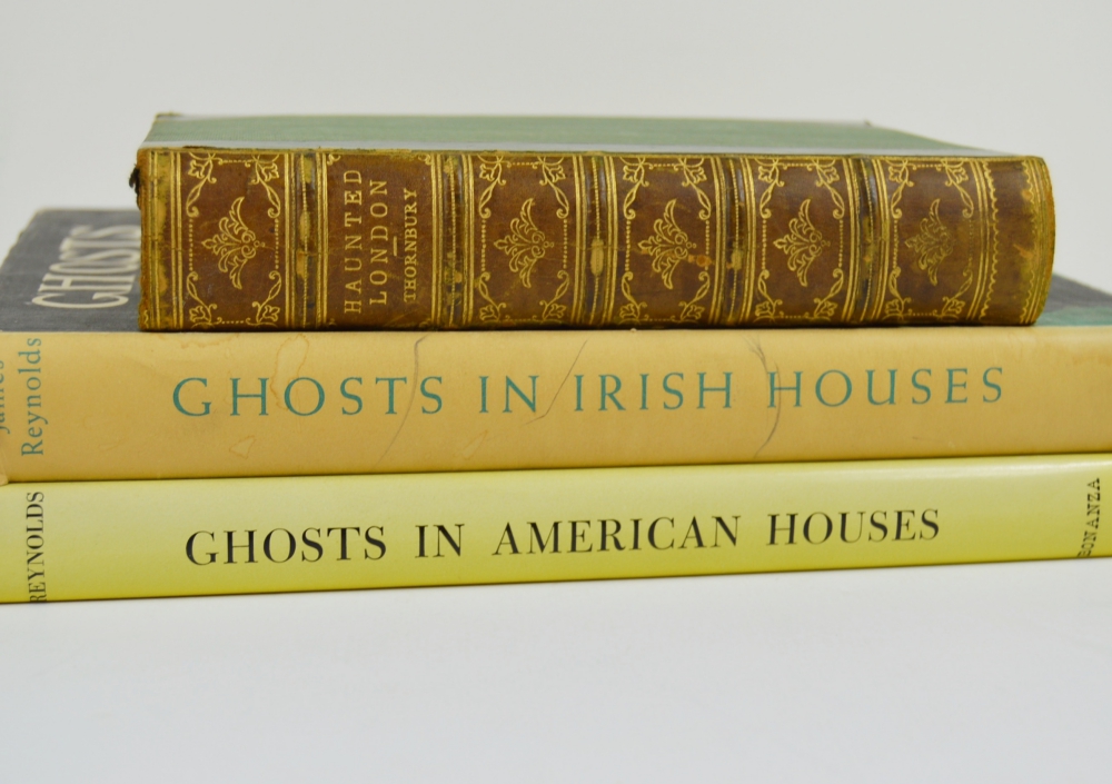 1880 Ed. of "Haunted London" With Two Other Ghost Books