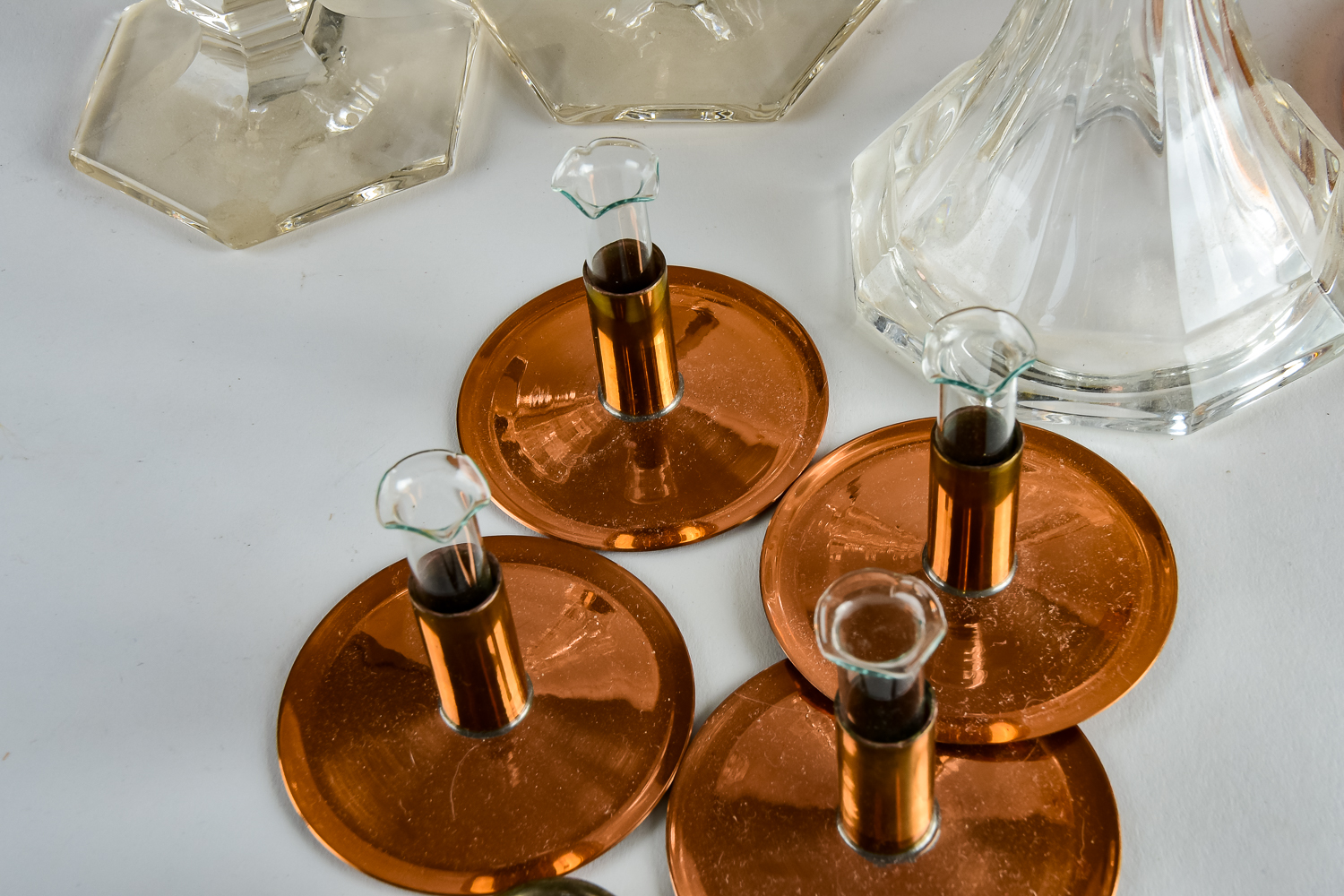 Glass Candle Holders and Accessories