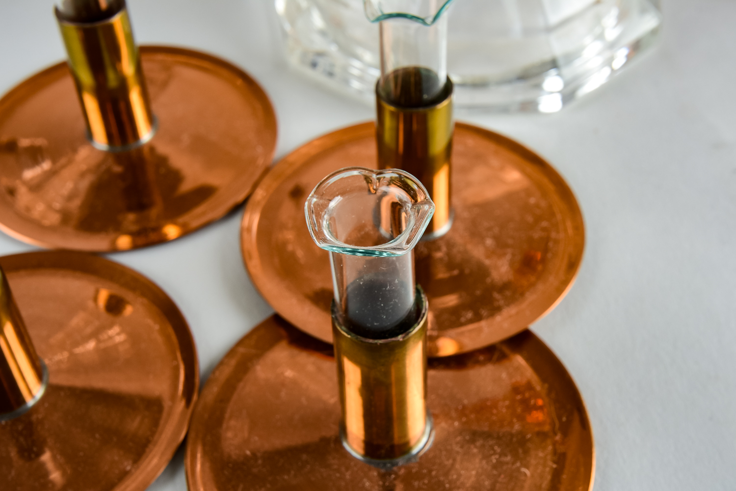 Glass Candle Holders and Accessories