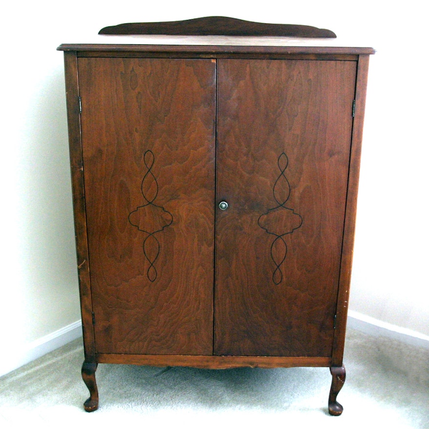 Antique Walnut Armoire