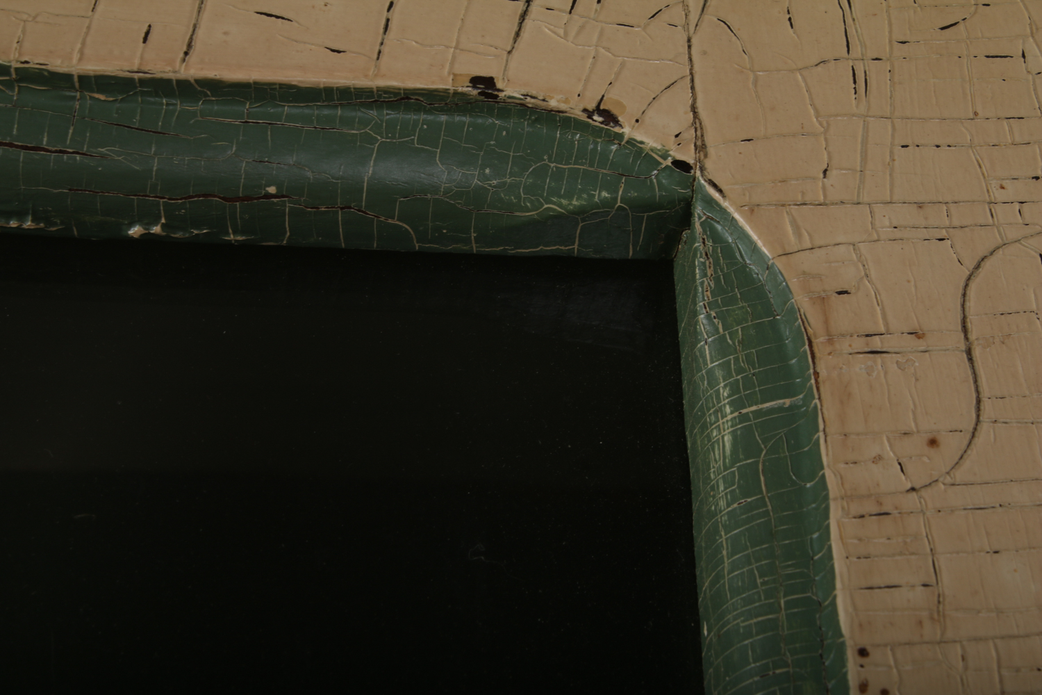 Antique Victorian Painted Hutch