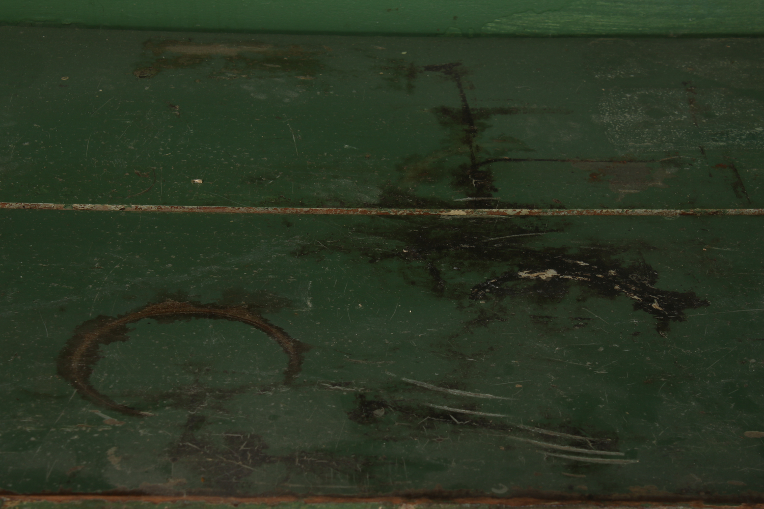 Antique Victorian Painted Hutch