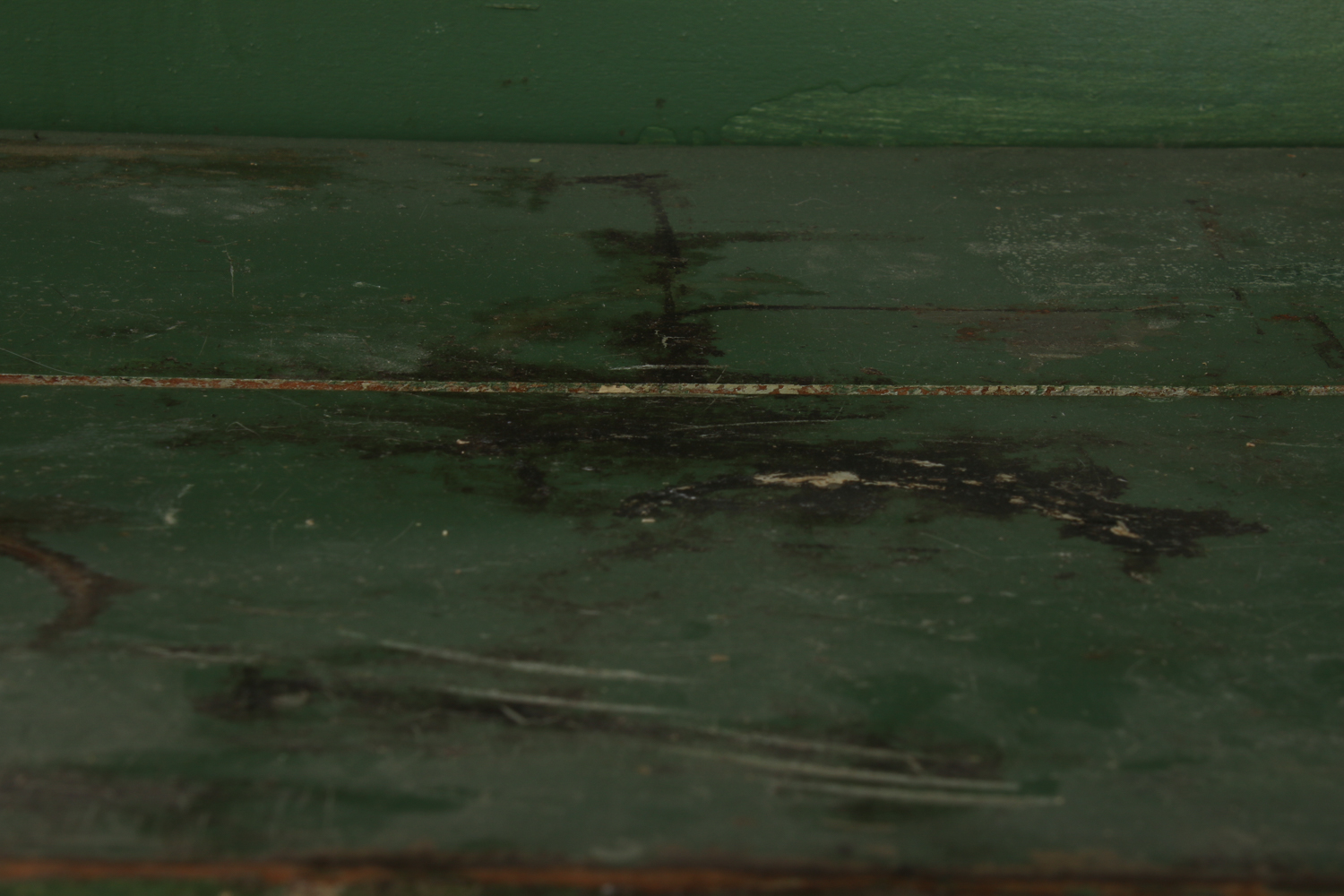 Antique Victorian Painted Hutch