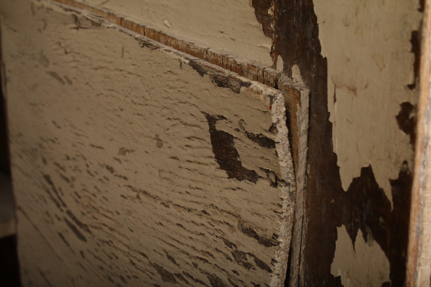 Antique Victorian Painted Hutch