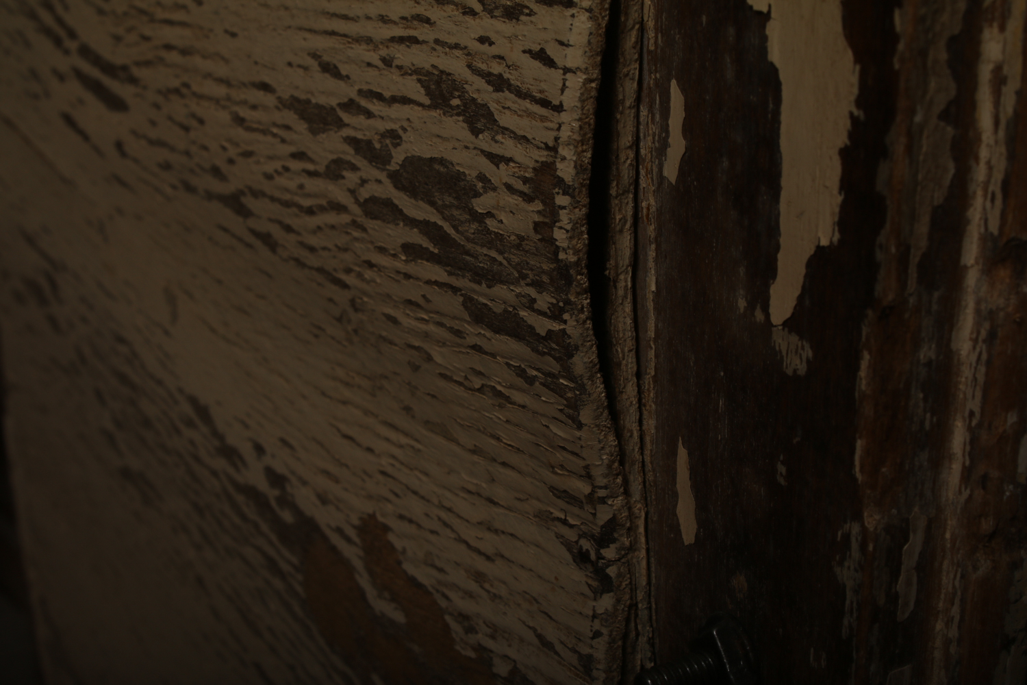 Antique Victorian Painted Hutch