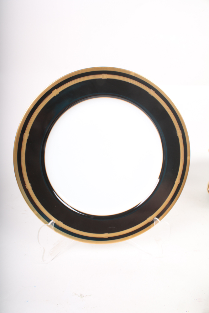 Set of Christian Dior "Guadron Onyx" Fine China