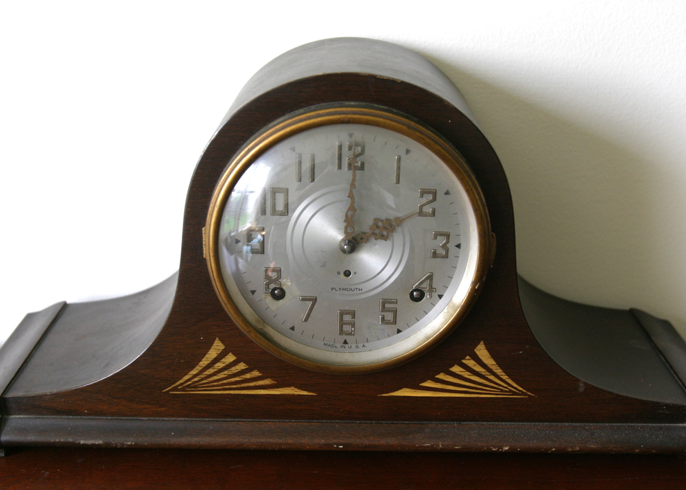 Vintage "Plymouth" Mantel Clock