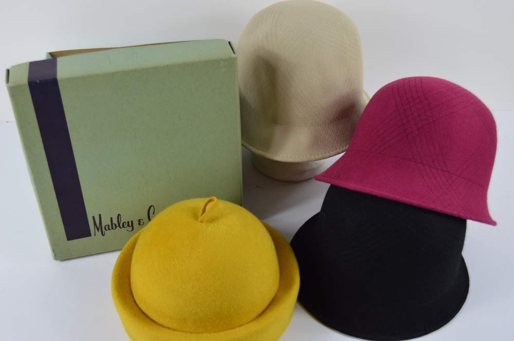 Vintage Ladies Hat and Wool Caps