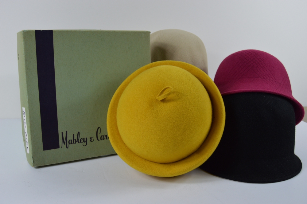 Vintage Ladies Hat and Wool Caps