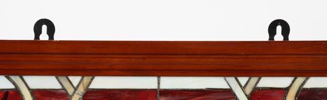 Framed Stained Glass Window