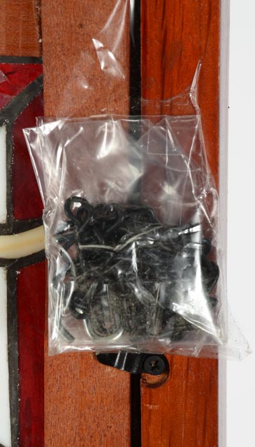 Framed Stained Glass Window