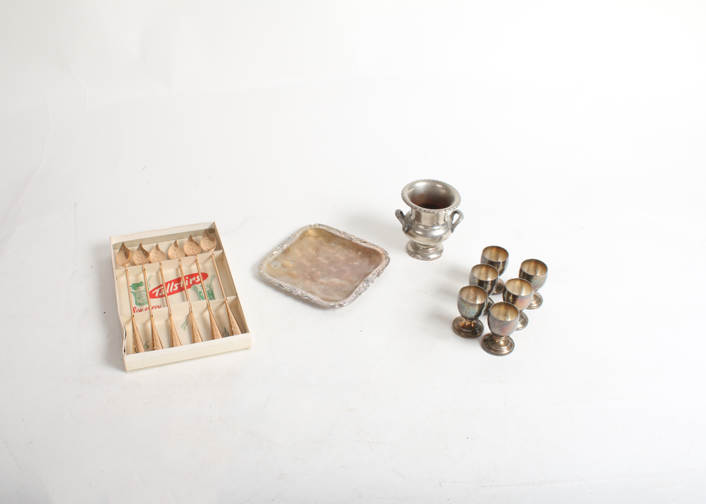Silver Plated Shot Glasses and Accessories