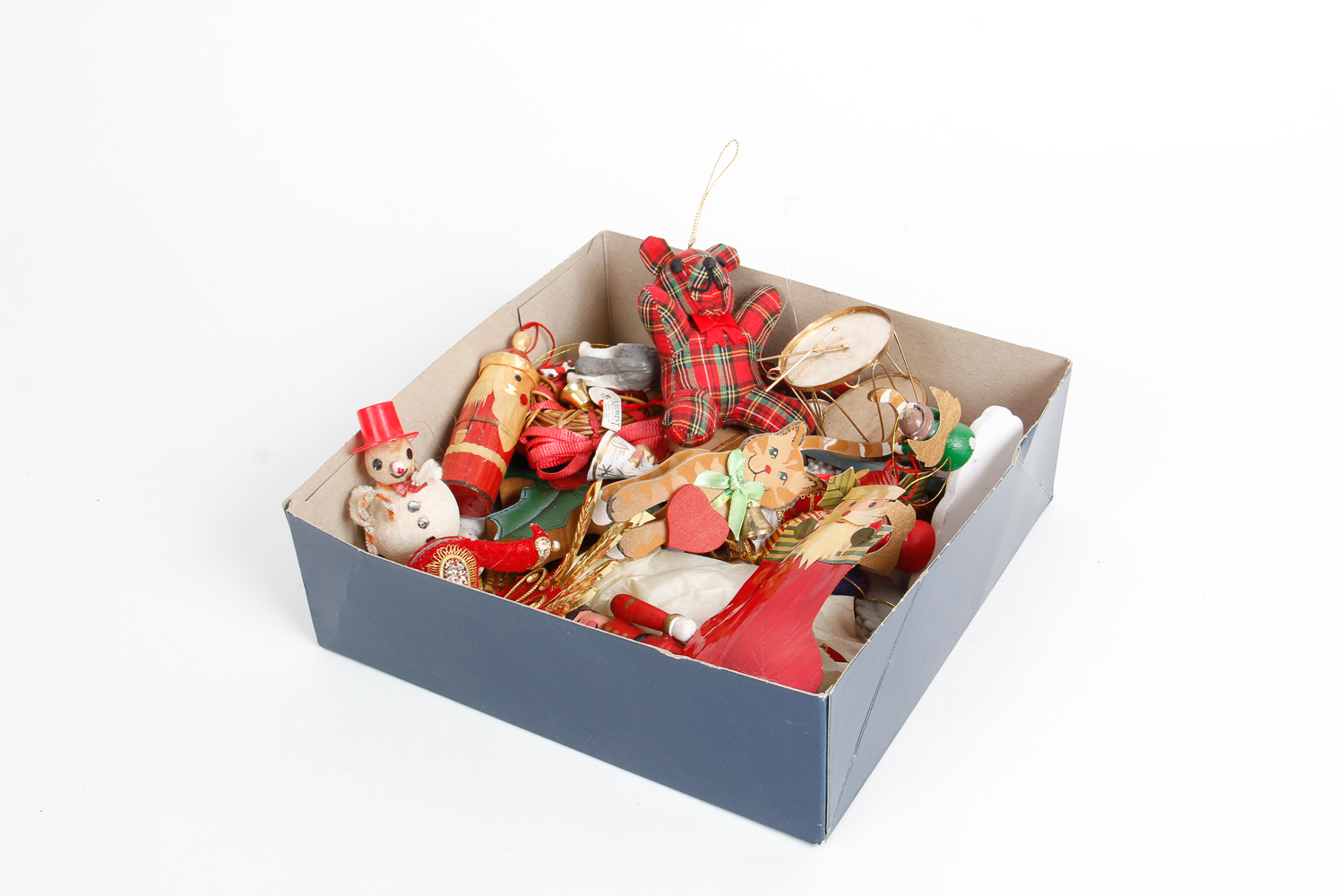 Christmas Decor Featuring a Cast Iron Tree Stand