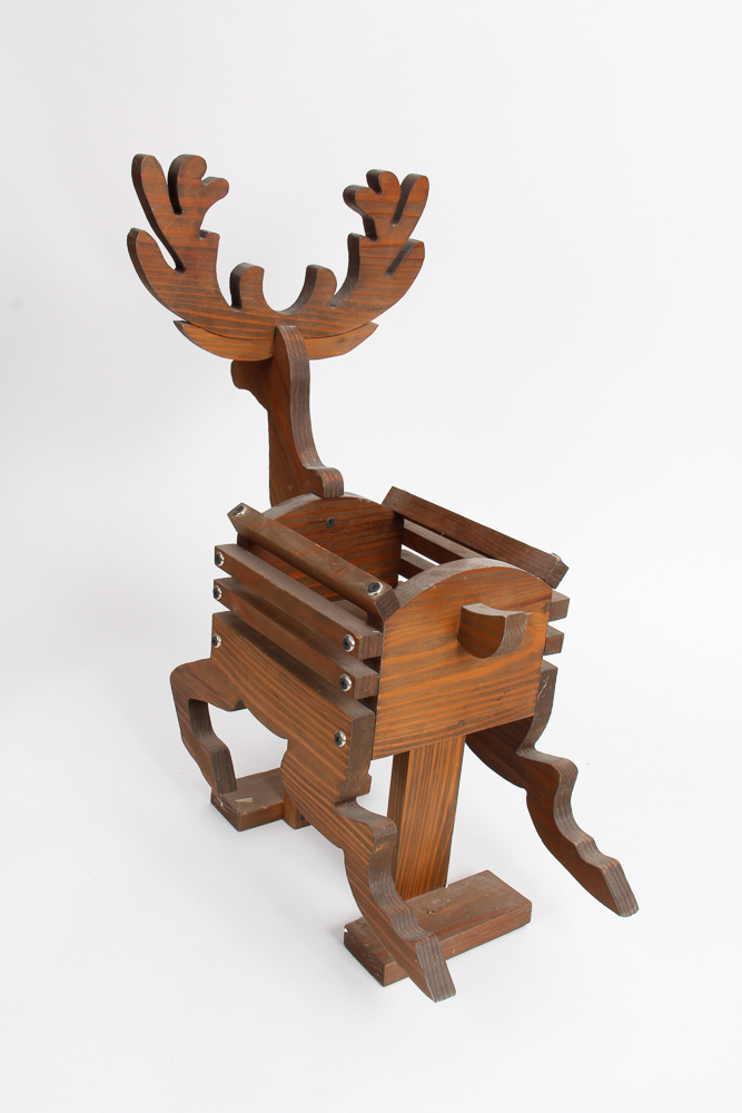 Christmas Decor Featuring a Cast Iron Tree Stand